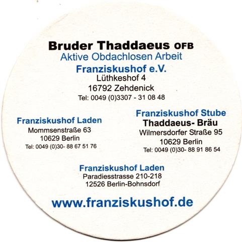 berlin b-be thaddaeus rund 1b (rund215-bruder thaddaeus ofb)